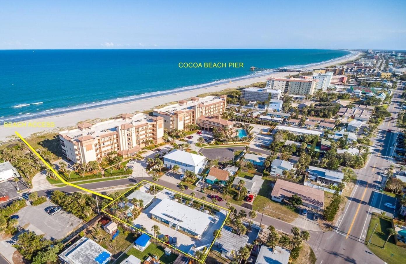 Boutique Vacation Rental Complex At Beach Cocoa Beach Extérieur photo
